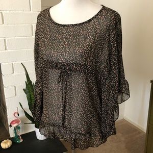 Floral blouse by Monteau